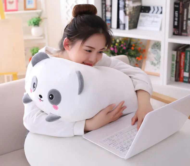 Snuggly Cartoon Plush Pillows for All Ages