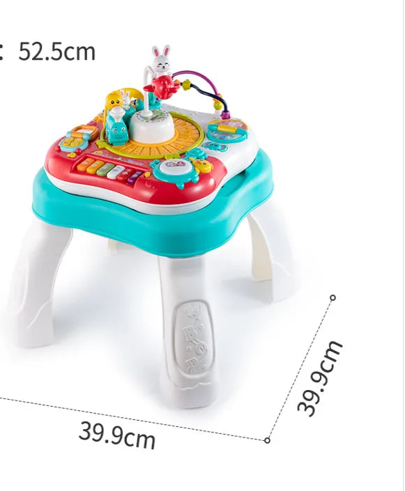 Rechargeable Baby Activity Table with Music & Learning Toys
