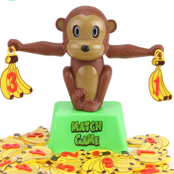 Kids' Monkey Math Balance Game