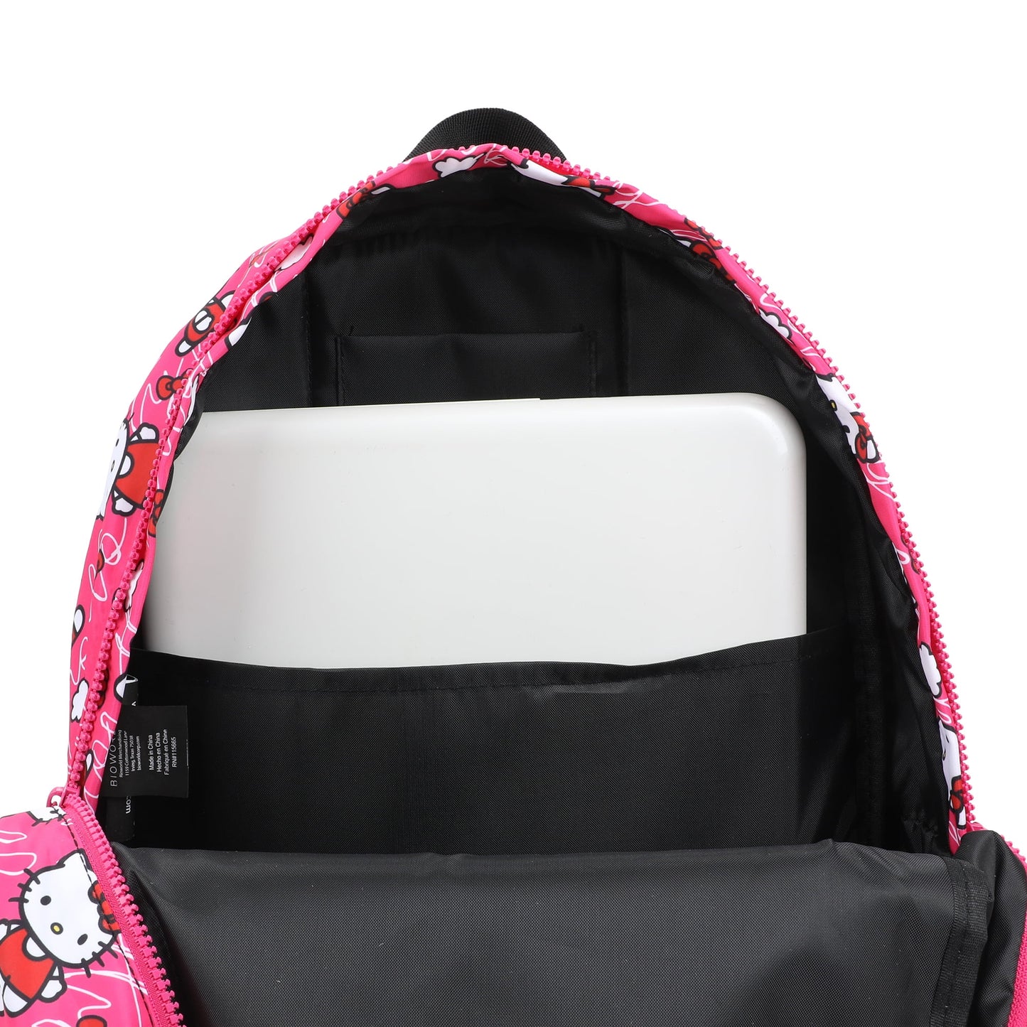 Hello Kitty All-Over Print Pink Ground Travel Backpack