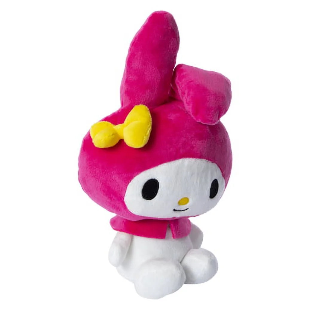 My Melody 8-Inch Plush Doll with Yellow Bow from Hello Kitty and Friends Collection