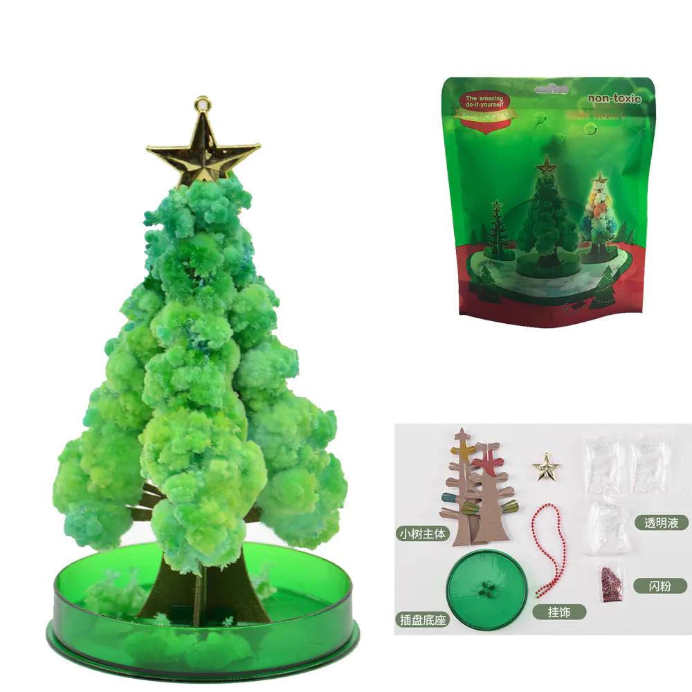 Crystal Grow Christmas Tree Kit