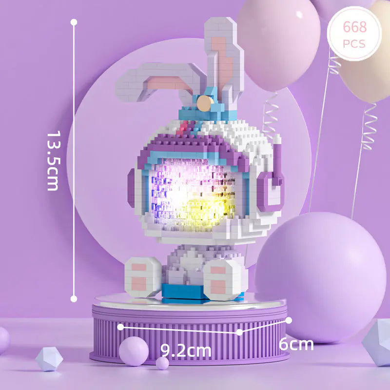 Space Panda Building Blocks for Kids