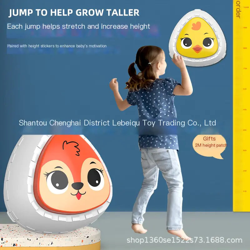 Jump Touch Egg Trainer Toy – Voice Count & Light Fun