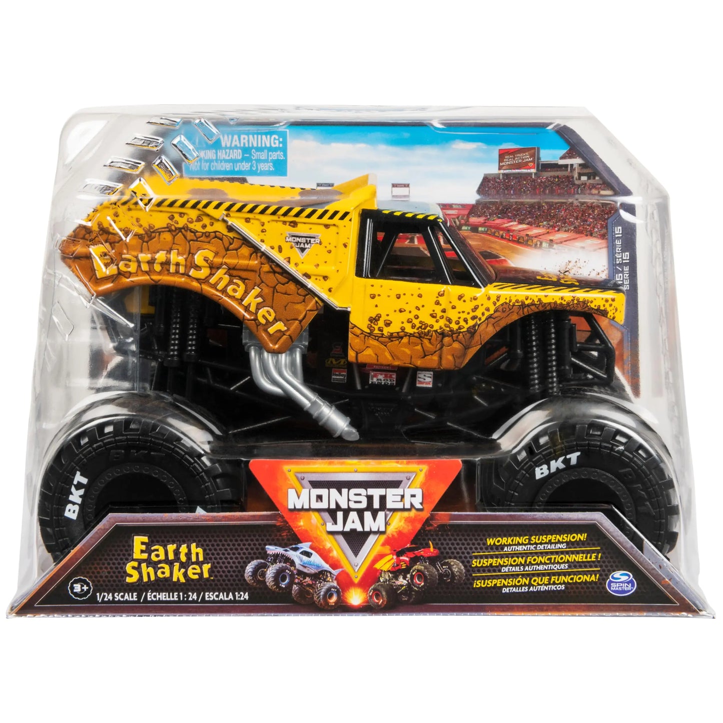 Earth Shaker 1:24 Die-Cast Monster Truck