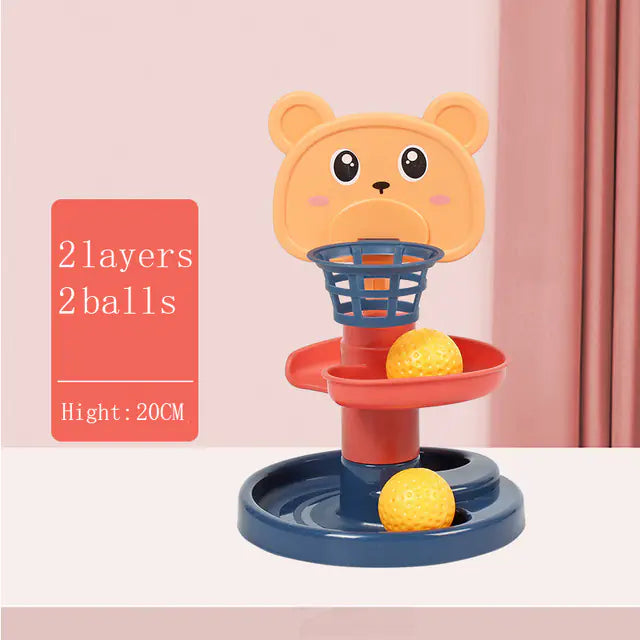 Montessori Tower Ball Track Learning Toy