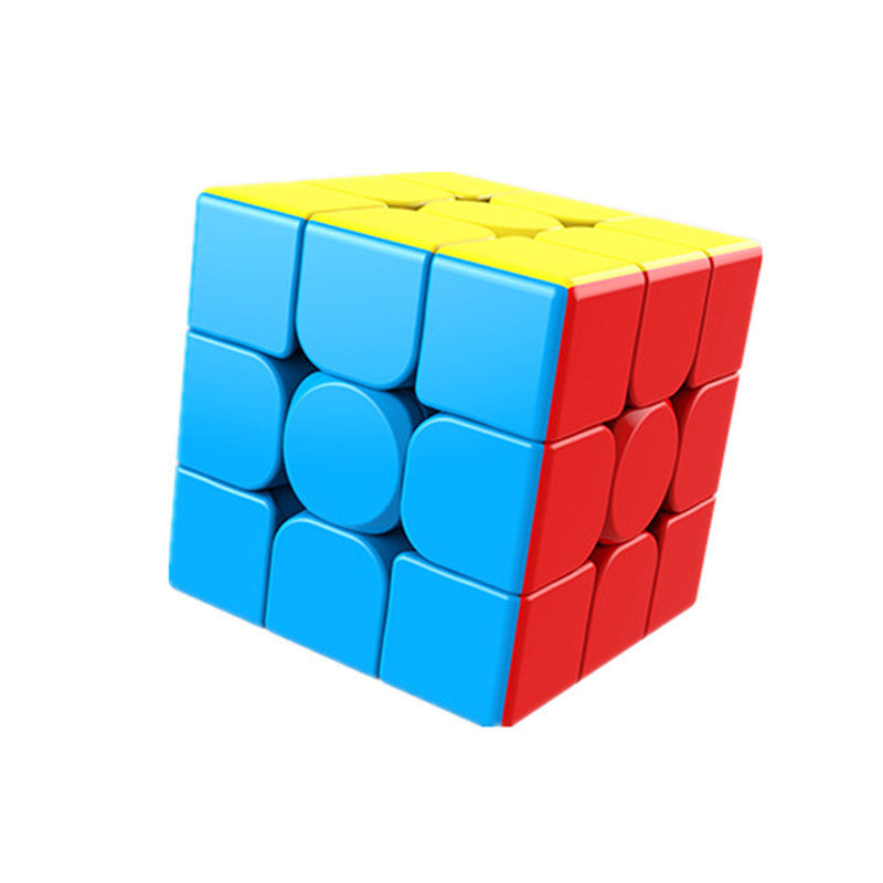3X3X3 Magic Cube Stickerless Cube Puzzle Professional Speed Cubes Educational Toys for Students Learning Puzzle Cubes Toys