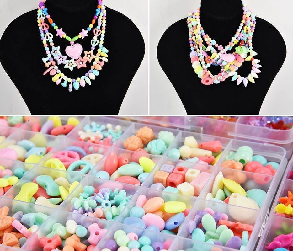 Children Diy Beaded Toys, Handmade Gift Boxes