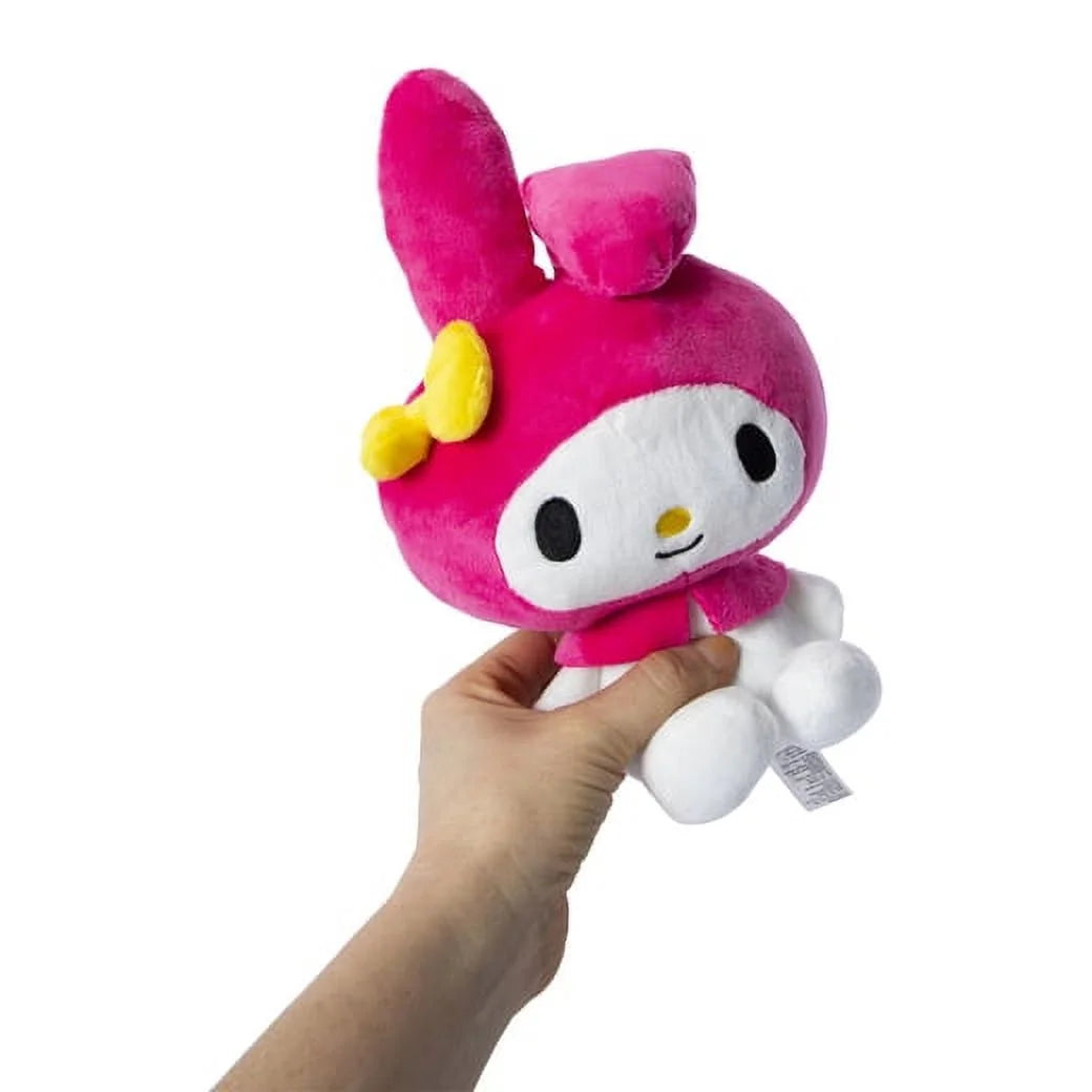 My Melody 8-Inch Plush Doll with Yellow Bow from Hello Kitty and Friends Collection