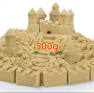 Colorful Magic Kinetic Sand Castle Play Set for Kids