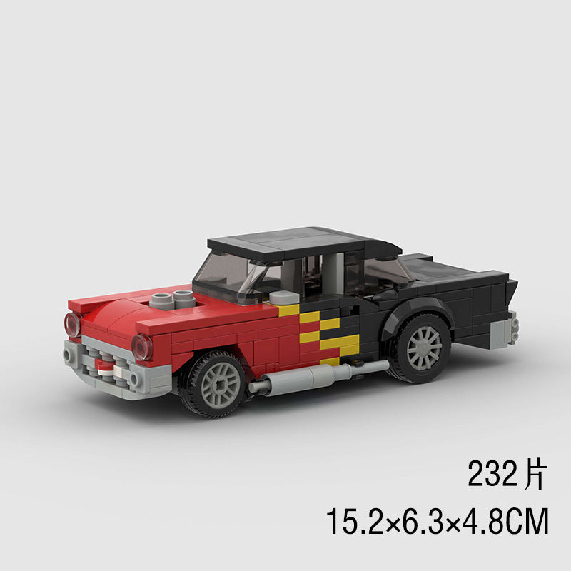Small Particle Building Blocks Model Sports Car for Kids