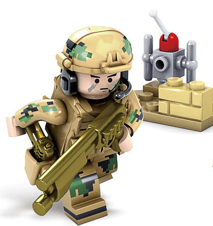 Tactical Squad Building Blocks for Kids
