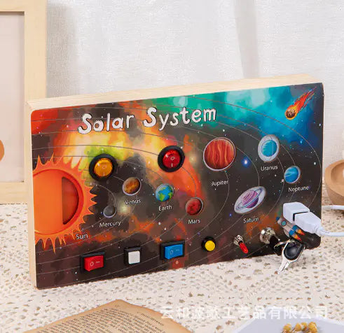 Interactive LED Learning Board for Kids