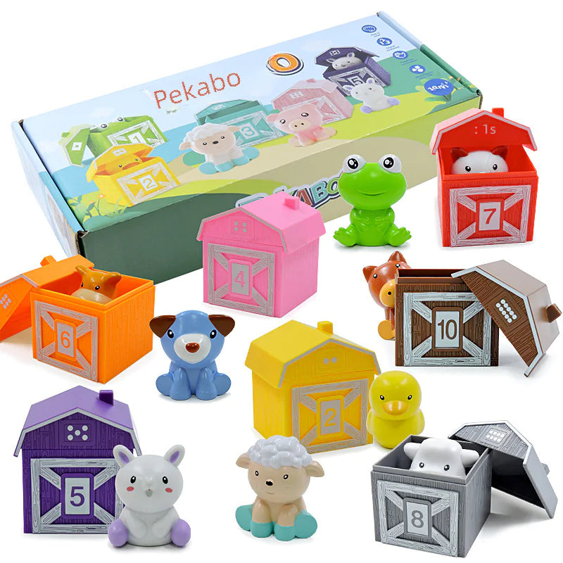 Colorful Counting Puppet Playset for Kids