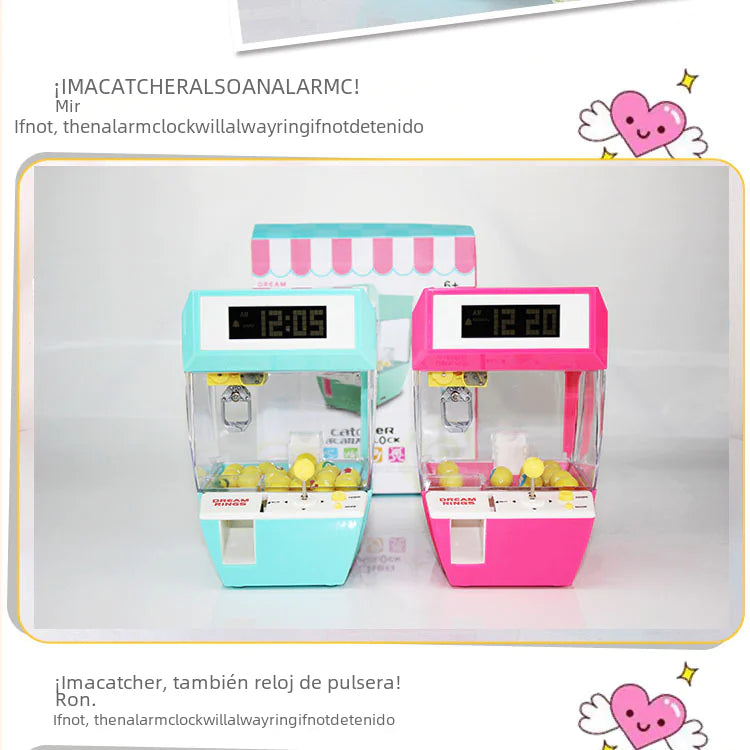 Arcade Claw Machine Alarm Clock