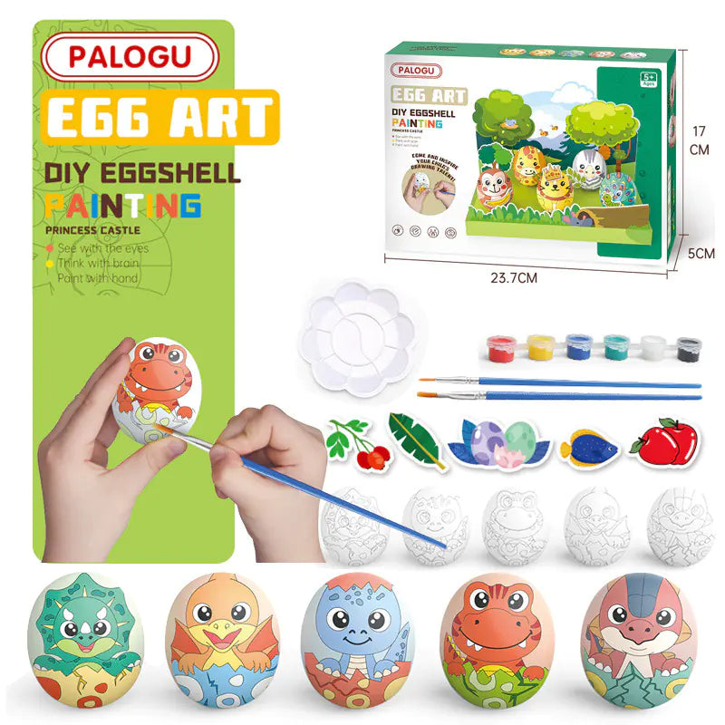DIY Egg Painting Kit for Kids – 3D Art Fun