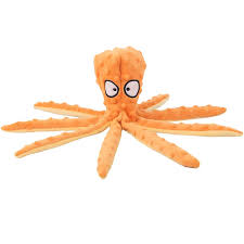 Octopus Plush Chew Toy – Interactive Pet Toy for Dogs & Cats