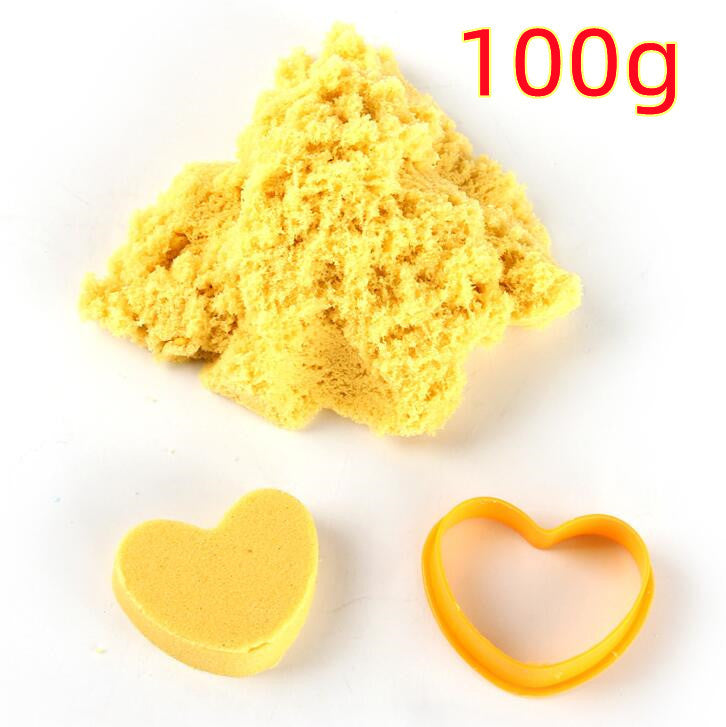 Colorful Magic Kinetic Sand Castle Play Set for Kids