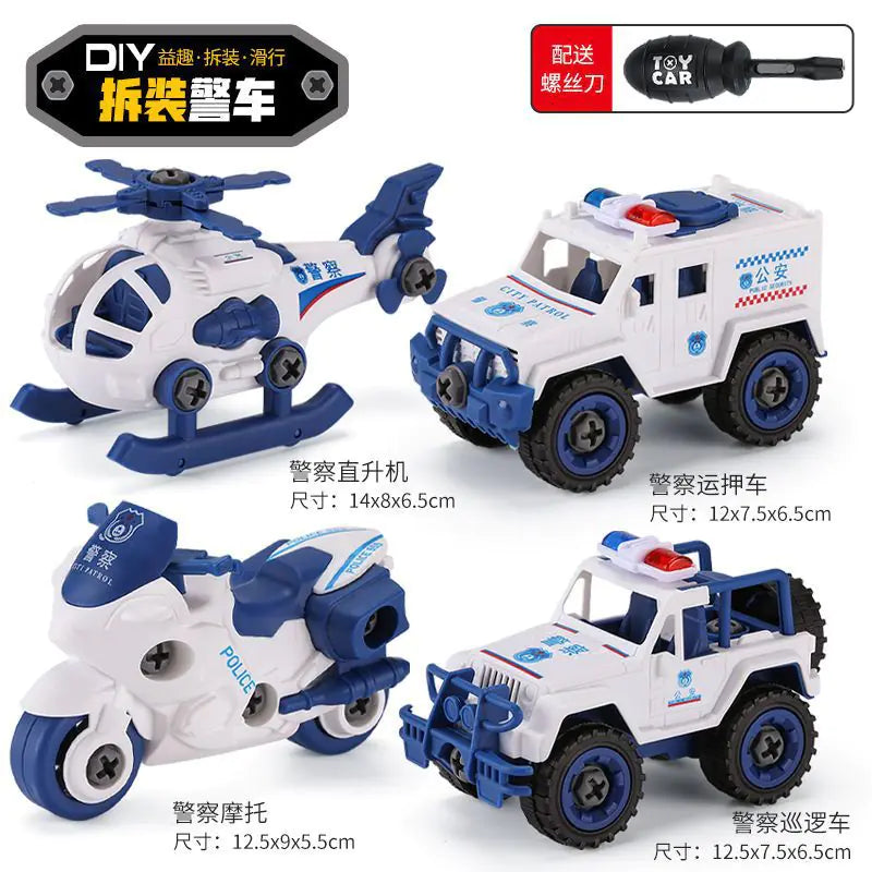 Kids Vehicle Toy Set