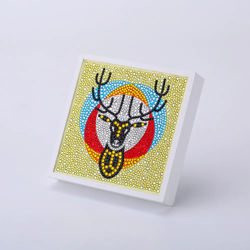 Cute Animal Diamond Art Kit – DIY Sparkle Canvas