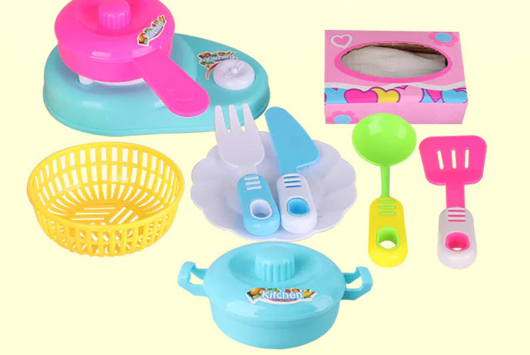 Junior Chef Kitchen Playset with Realistic Accessories