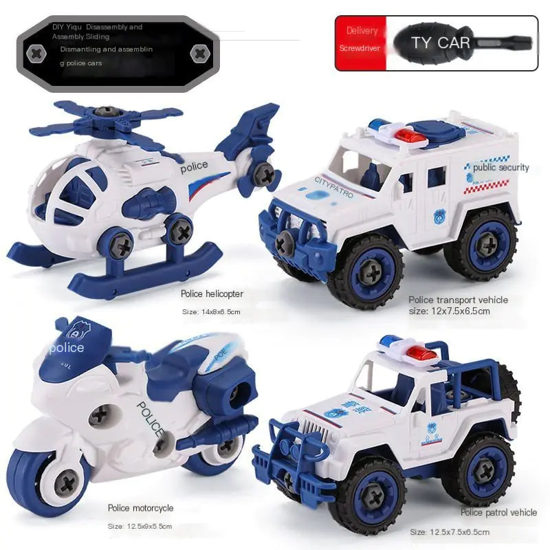 Kids Vehicle Toy Set