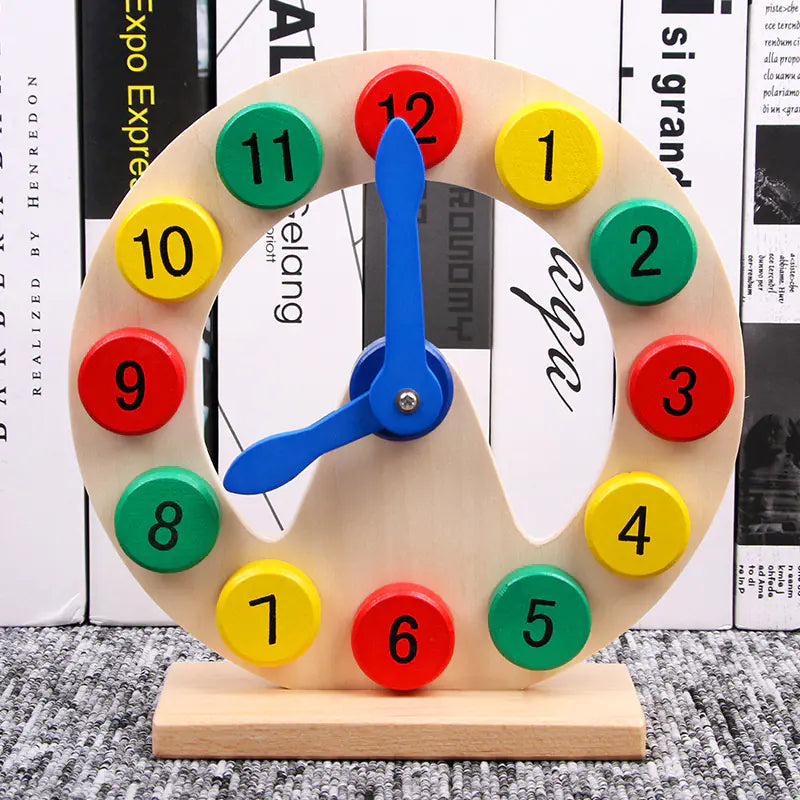 Wooden Learning Digital Clock Toy for Kids