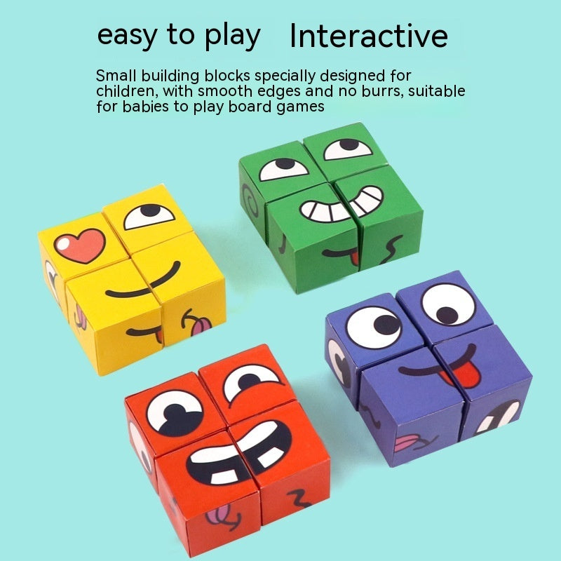 Face-Off Rubik’s Cube Game – Match, Twist & Ding!