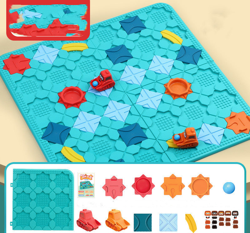 Logic Road Builder Game Puzzle Toy