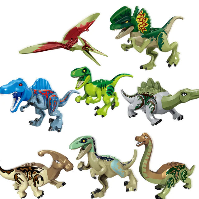Jurassic Dinosaur Building Blocks Set