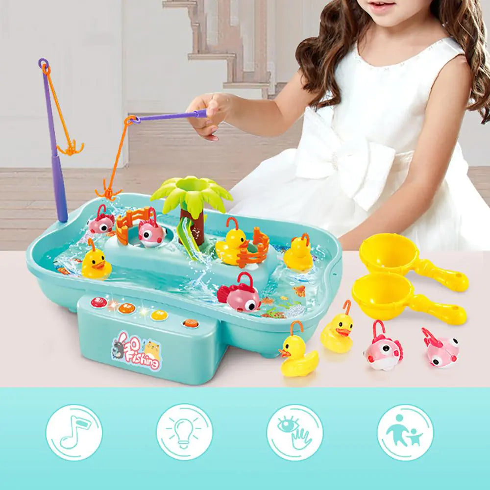 Electric Fishing Adventure Game Toy Set