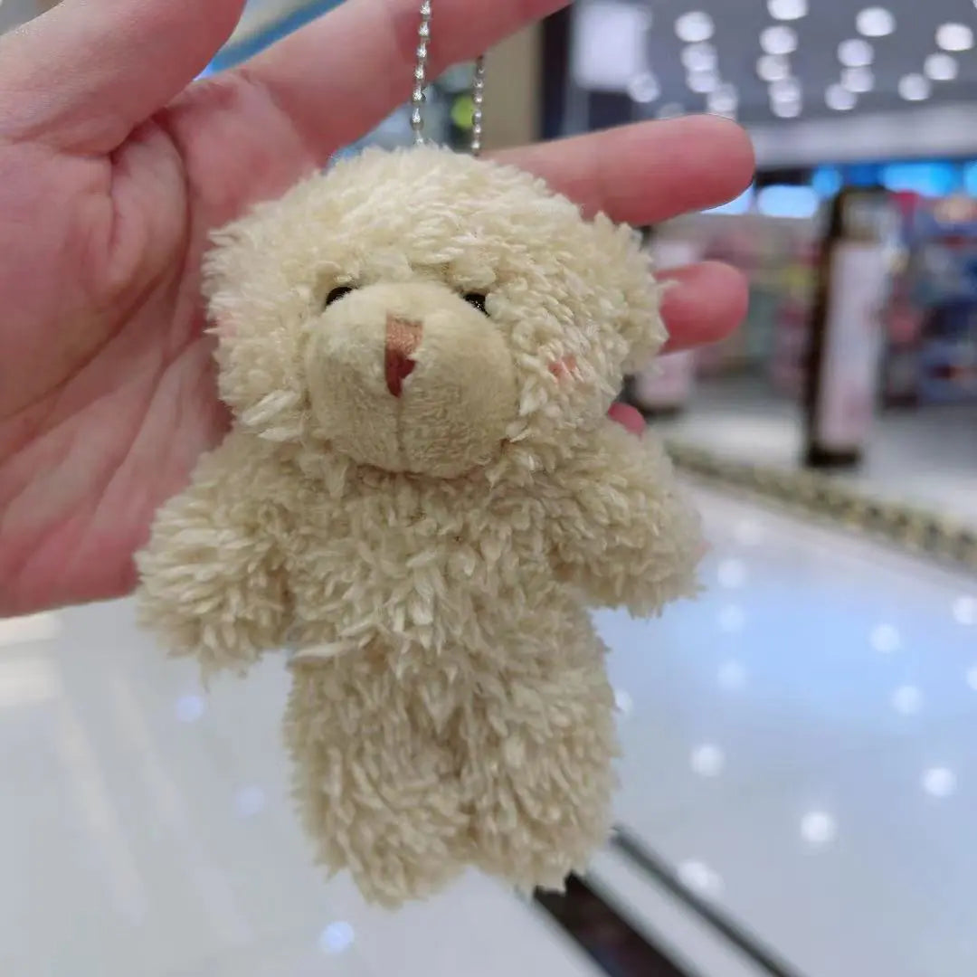 Charming Bear Plush Keychain | Soft Toy Charm