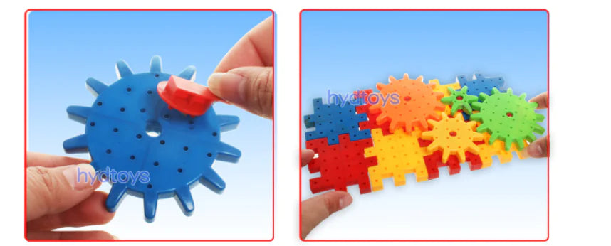 Colorful Gear Building Set – Creative Motion Toy