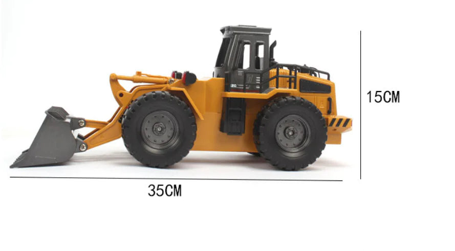 RC Construction Loader Toy | Heavy Duty & Real Action