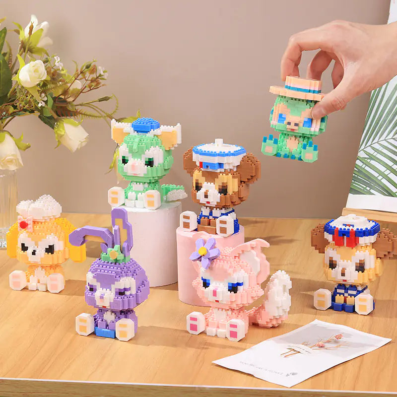 Space Panda Building Blocks for Kids