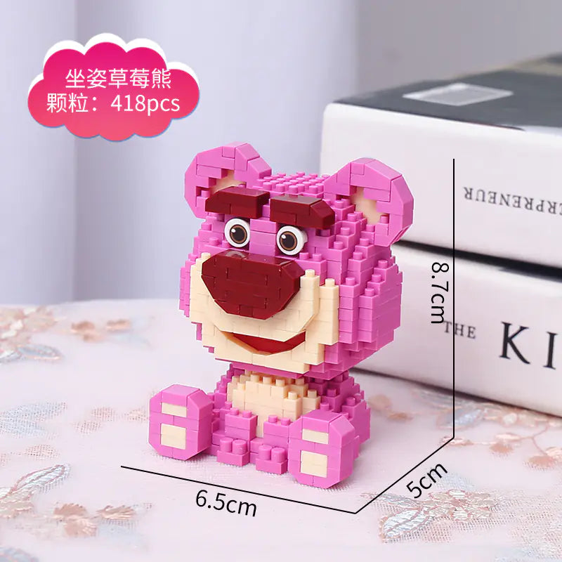 Space Panda Building Blocks for Kids