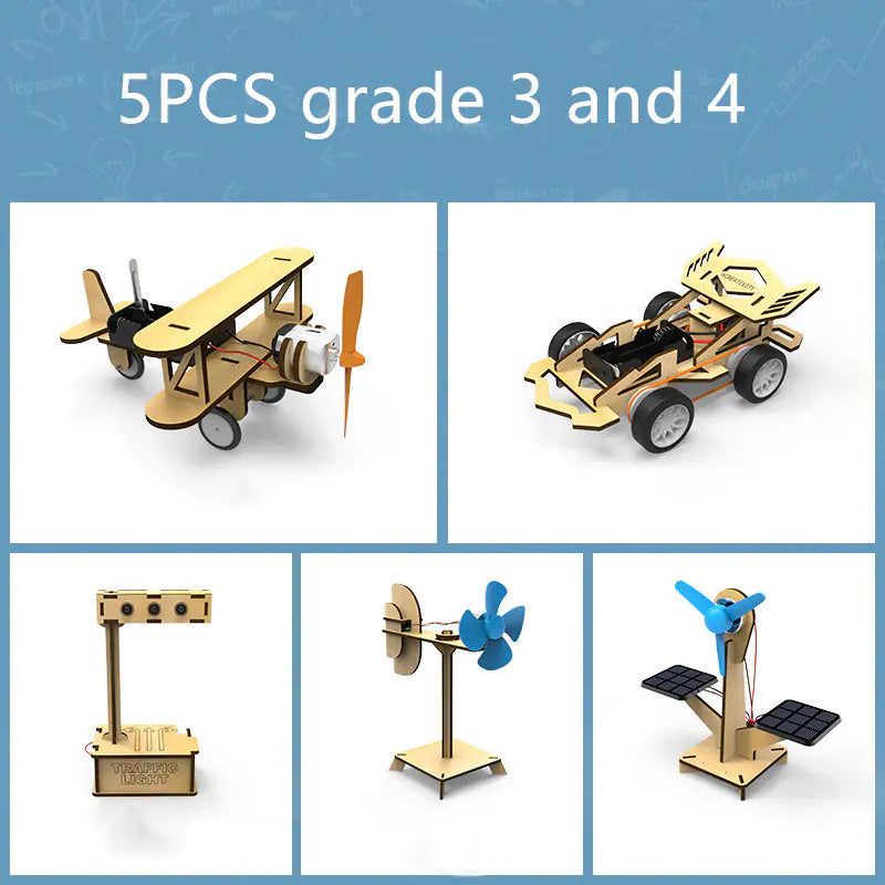 STEM DIY Wooden Science Model Kit for Kids