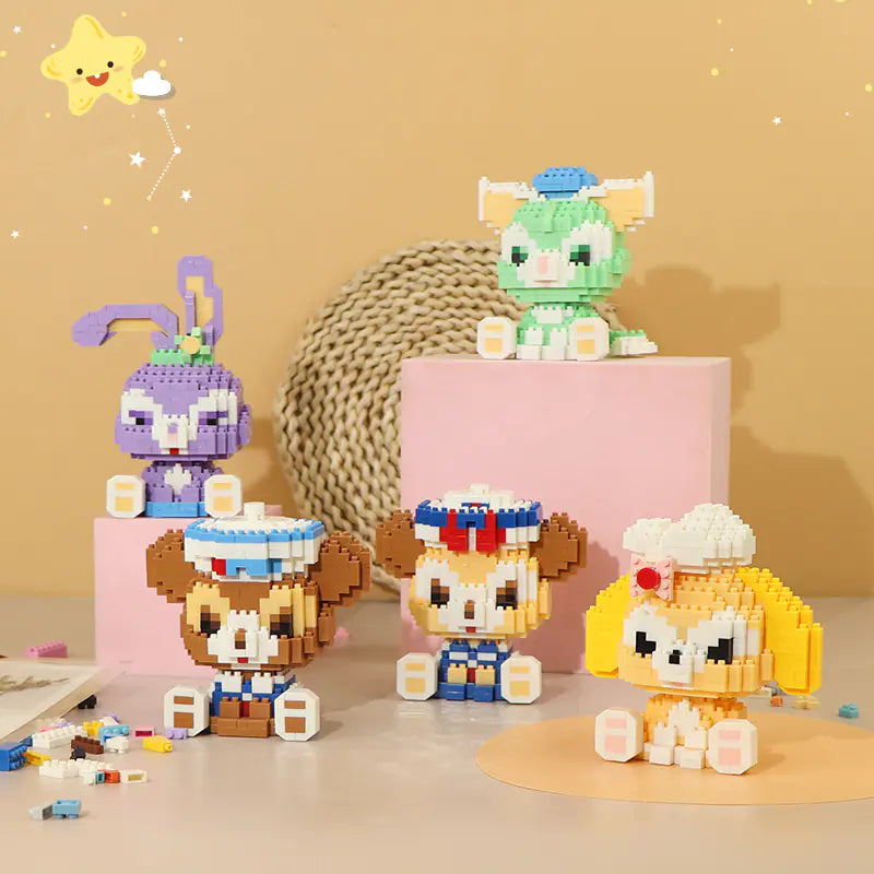 Space Panda Building Blocks for Kids