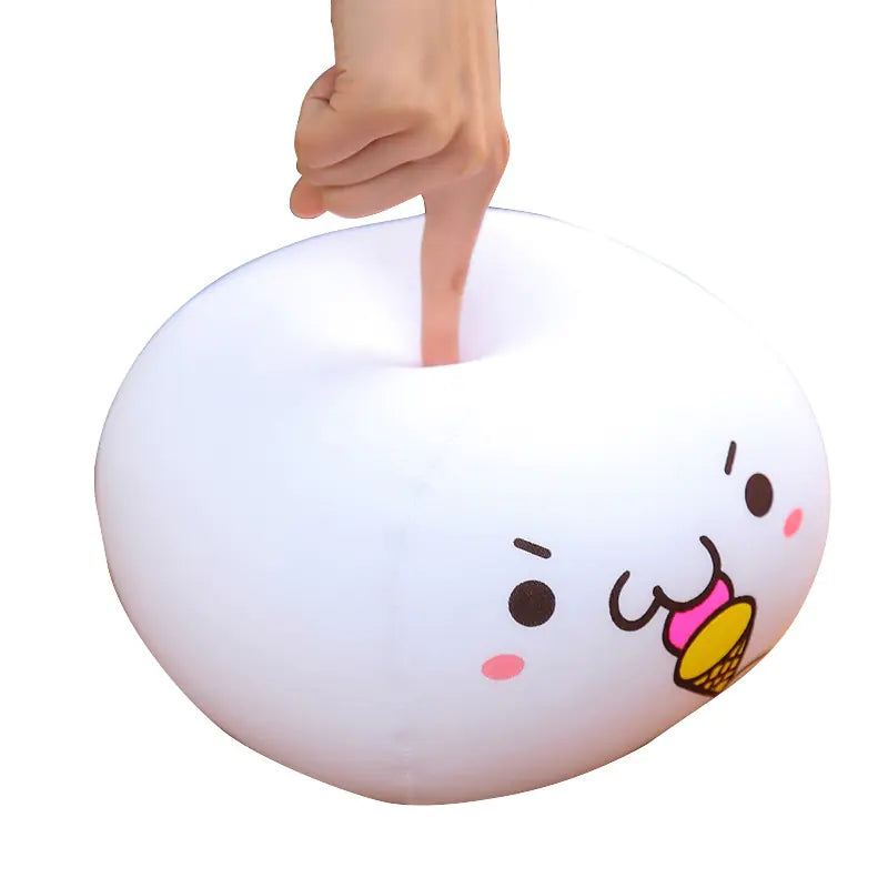 Snuggly Dumpling Cartoon Pillow Toy