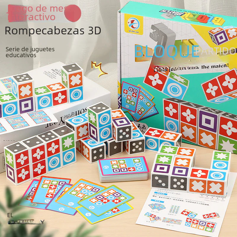 3D Interactive Puzzle Game for Kids