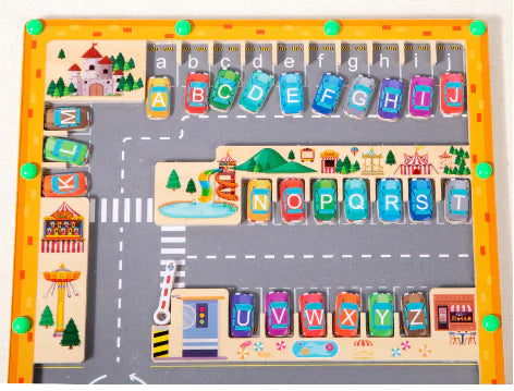 Magnetic Alphabet Maze Board for Kids