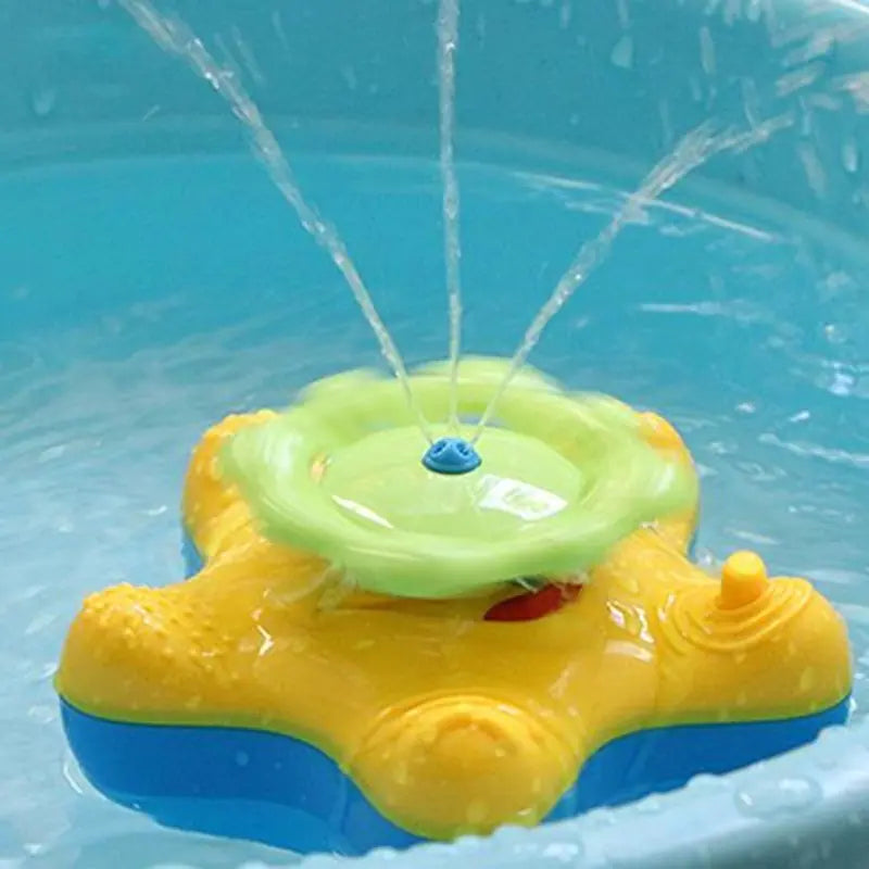 Starfish Baby Bath Toy – Sprays Water & Bubbles Fun