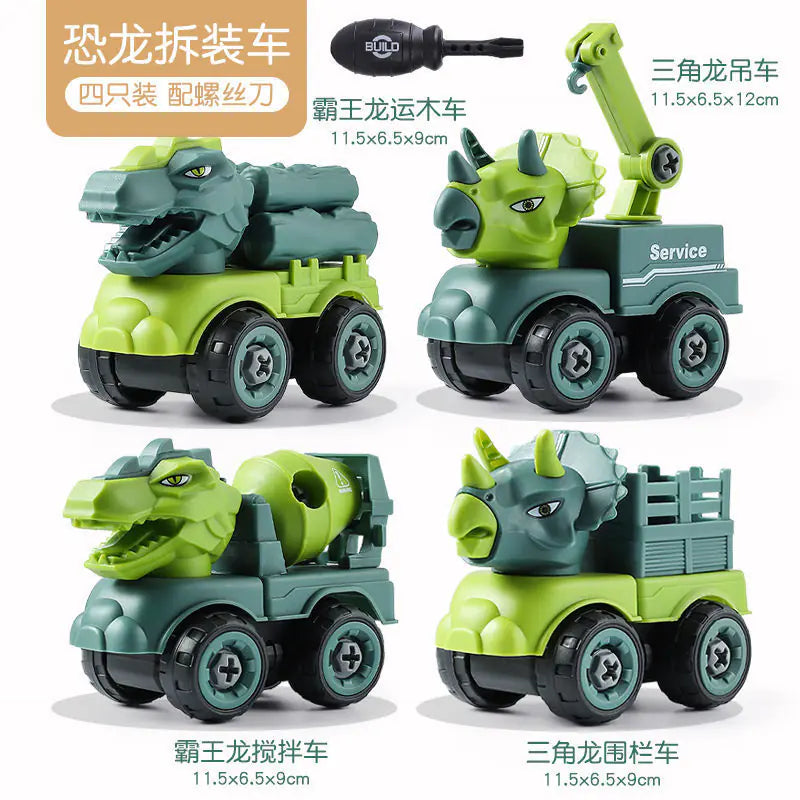 Kids Vehicle Toy Set