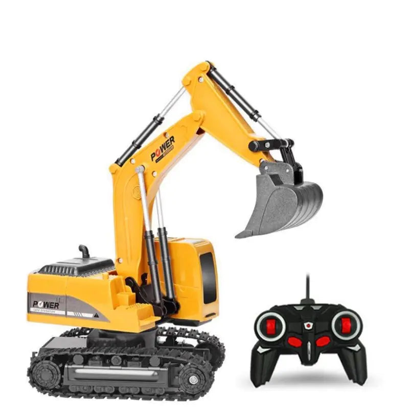 Remote Control Excavator Toy for Kids