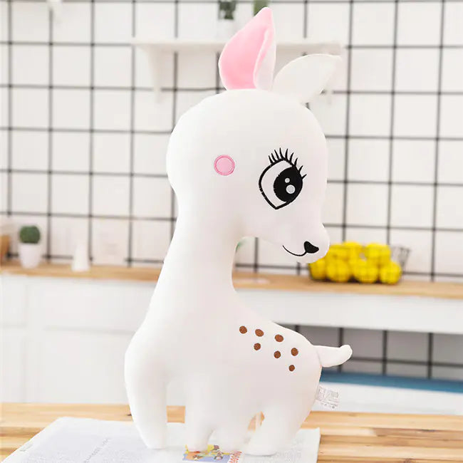 CuddleSoft Cartoon Deer & Penguin Plush