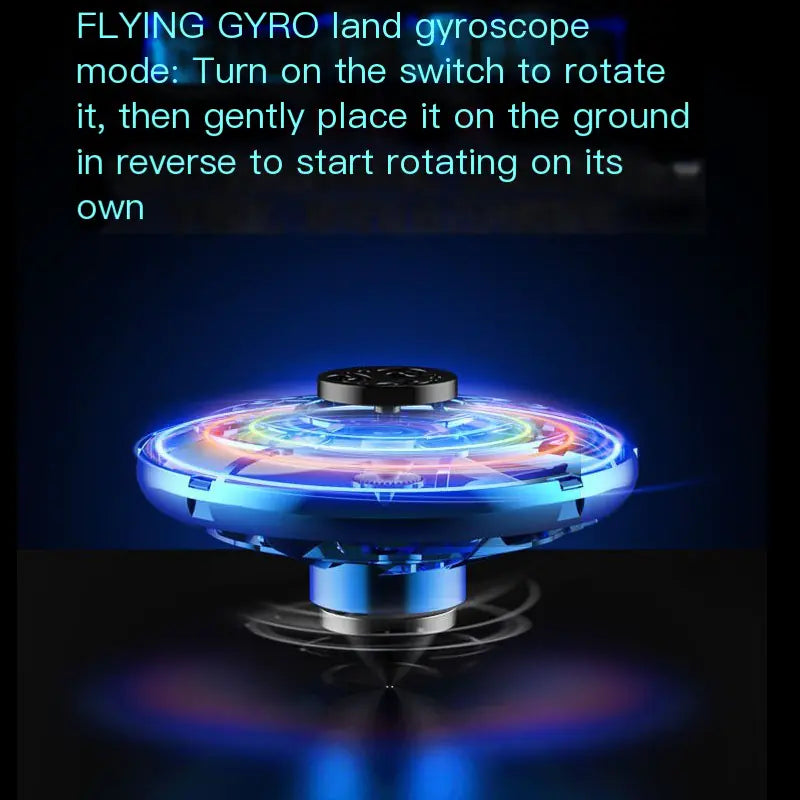 Flying Finger Spinner Toy - USB Rechargeable Gyro