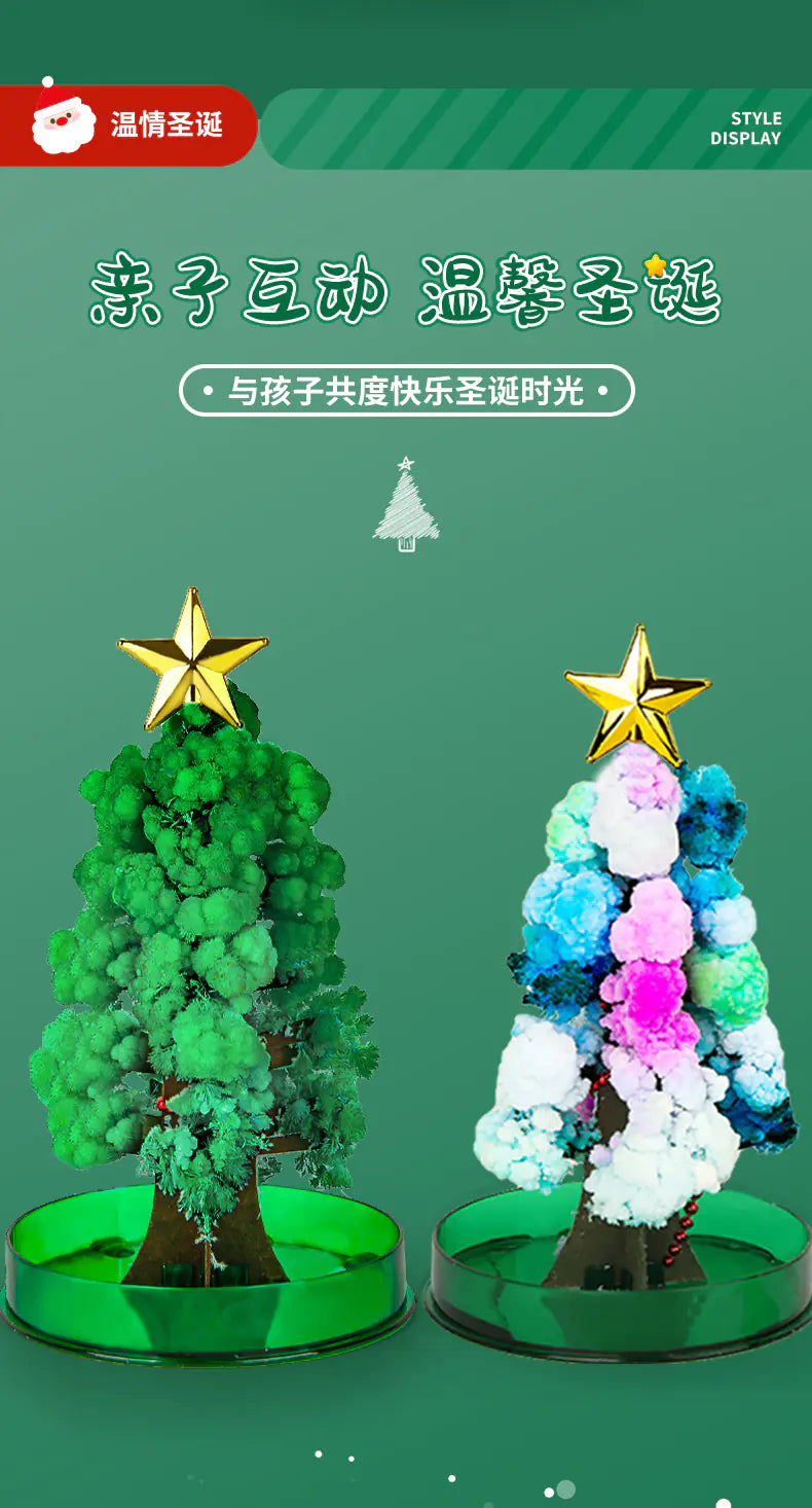 Crystal Grow Christmas Tree Kit
