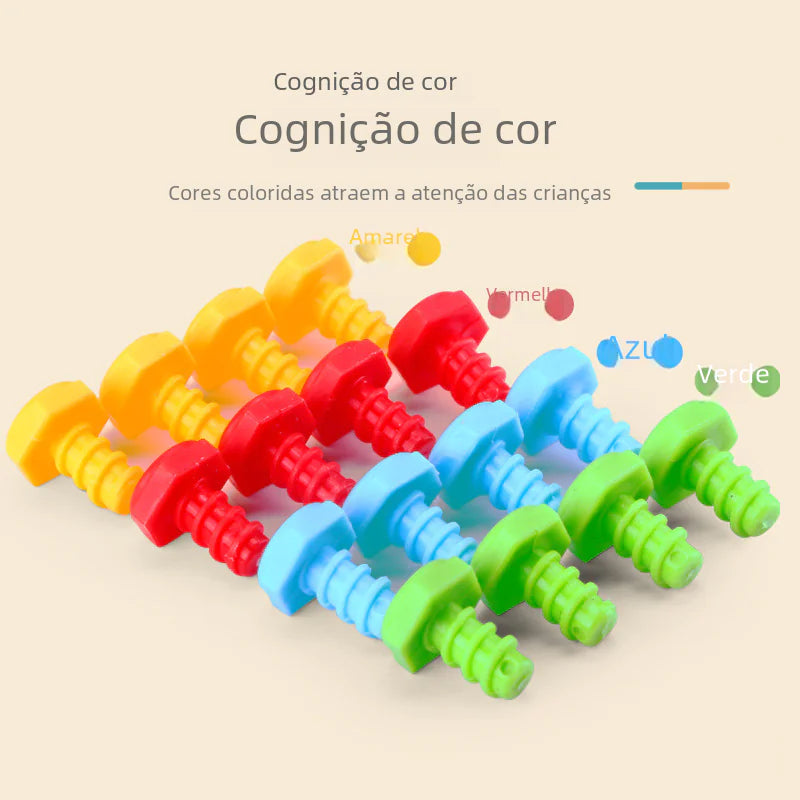 DIY STEM Creative Building Blocks Set Toy with Drill Tool