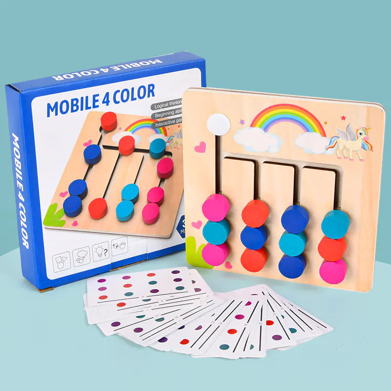 Color Sorting Logic Puzzle | Montessori Brain Game