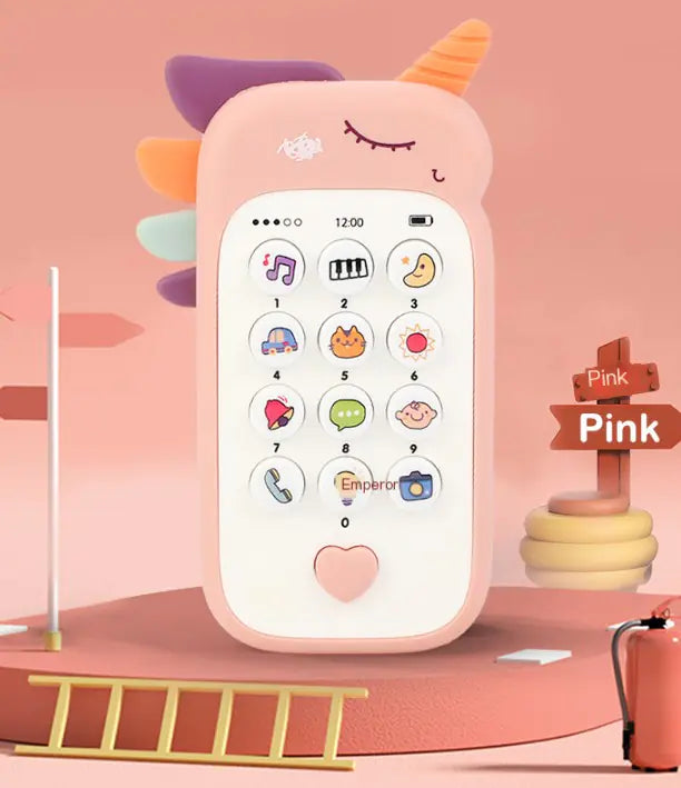 Unicorn Musical Toy Phone for Toddlers